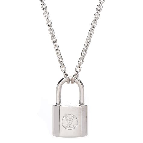 lv lockit necklace.